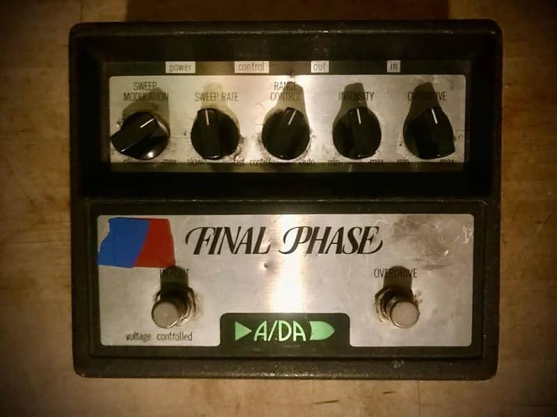 A/DA Final Phase Vintage Overdrive Phaser Pedal Not the Reissue A/DA Final Phase 70's-10's image 1
