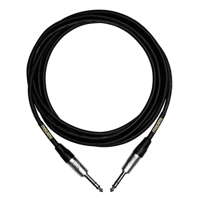 Mogami MCP SS 05 | 5 Foot CorePlus TRS to TRS Cable image 1