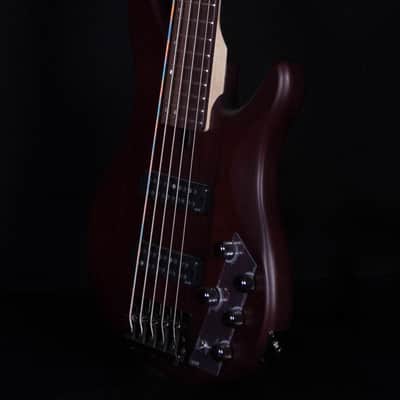 Yamaha TRBX505 5-String Bass, Transparent Brown image 2