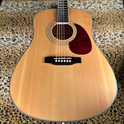 Cort Earth 100 NAT Solid Sitka Spruce/Mahogany Dreadnought 2010s - Natural Glossy image 2