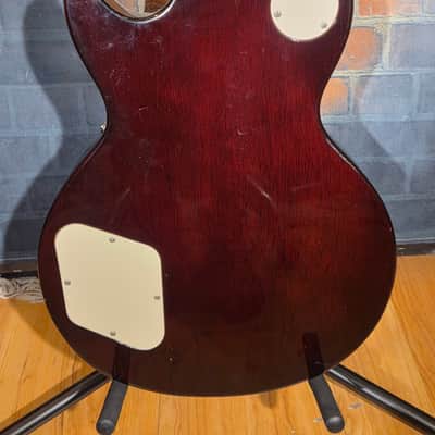 Cort CR250 VB Classic Rock Series Single Cutaway Flame Maple Top HH Vintage Burst image 18