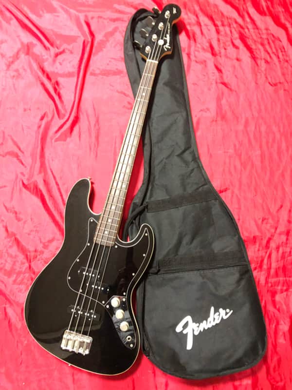 Fender Japan AJB BLK Aerodyne 2006 Electric Bass Guitar image 1