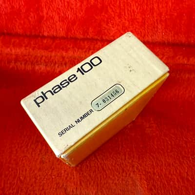 MXR Phase 100 c 1980 - Orange block logo original vintage USA analog phaser pedal image 3