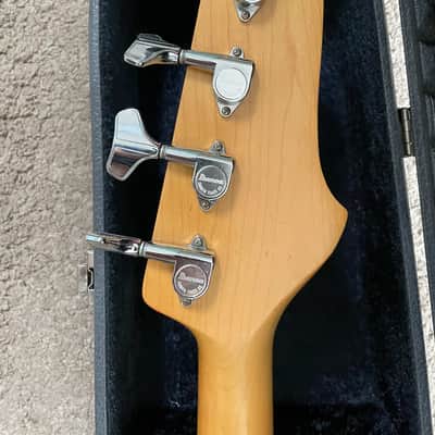 Ibanez Left Handed Roadstar II Vintage P/J Bass MIJ 1986 Aged White image 6