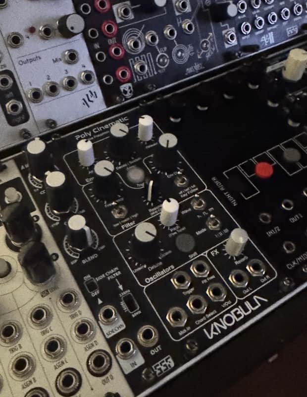 Knobula Poly Cinematic 8-Voice Polyphonic Synthesizer Eurorack Module