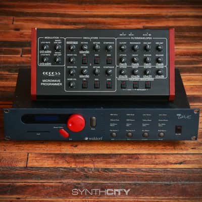 Waldorf Microwave Rackmount Wavetable Synthesizer REV. B (CEM3387) w/ Access Programmer