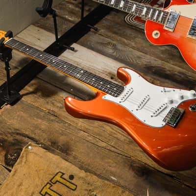 Fender Custom Shop Custom Deluxe Strat NOS - Fire Mist Orange image 10