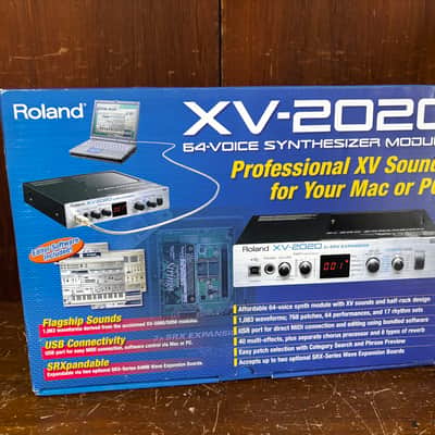 Roland XV-2020 64-Voice Expandable Synthesizer Module w/ box power supply image 7