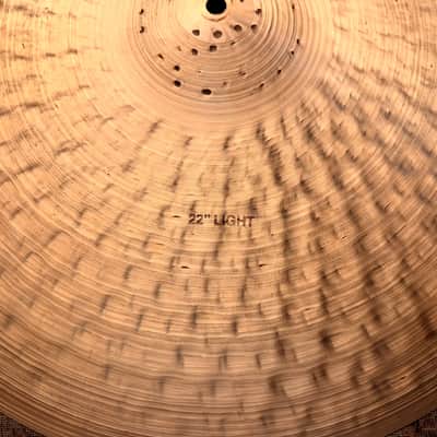 Zildjian K CONSTANTINOPLE LIGHT RIDE 22” SIZZLE PERFECT Ultra WARM! Crashable! Collectible! 2286 g image 4