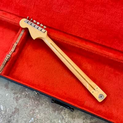 Fender Stratocaster guitar neck 1972 - Maple original vintage USA image 4