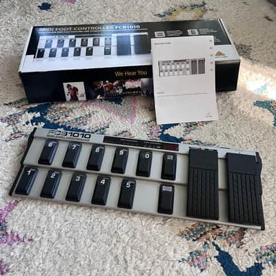 Behringer FCB1010 MIDI Foot Controller Pedal | Reverb