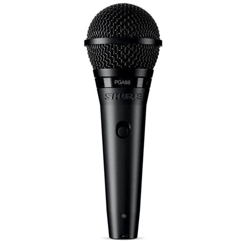 Shure PGA58-LC Cardioid Dynamic Vocal Microphone, 70-16000Hz, No Cable image 1