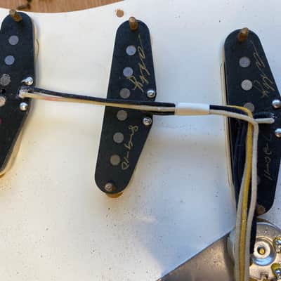 Fender Masterbuilt 58 Stratocaster (Dennis Galuszka), Abby Ybarra Pickups, 2 tone Sunburst Relic image 16