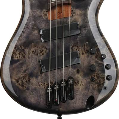 Ibanez SRMS805 SR Bass Workshop Series Multi Scale 5-String Bass Guitar, Deep Twilight w/ Hard Case and Cloth image 1
