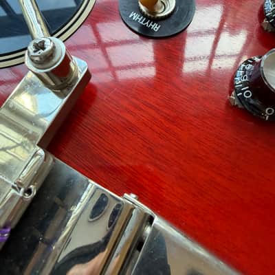 2009 Gibson Custom Shop Les Paul SG Standard ‘61 Reissue - Faded Cherry Red image 12