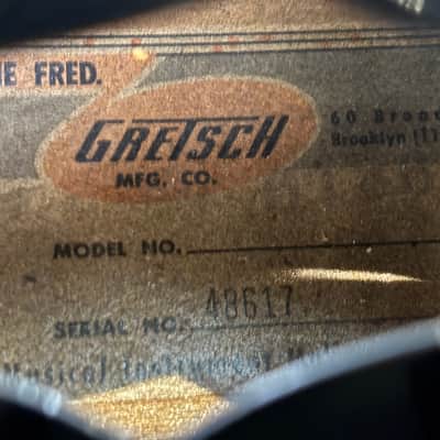 Gretsch Hollow-Body Guitar Body 1961-1963 image 13