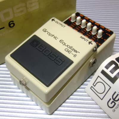 Boss GE-6 Graphic Equalizer | Reverb Australia
