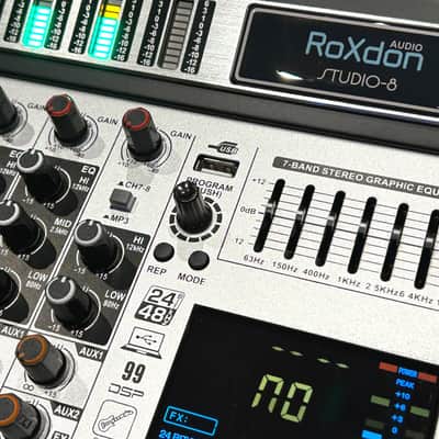 RoXdon Studio-8 Analog Studio Mixing Console Sound Mixer image 5