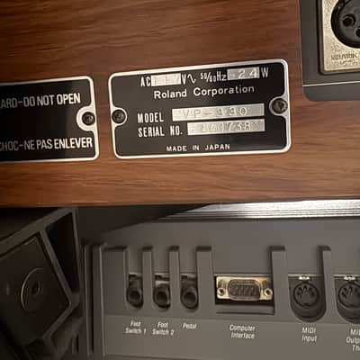 Roland Vocoder VP 330 Plus MK1 1980 - Black image 13