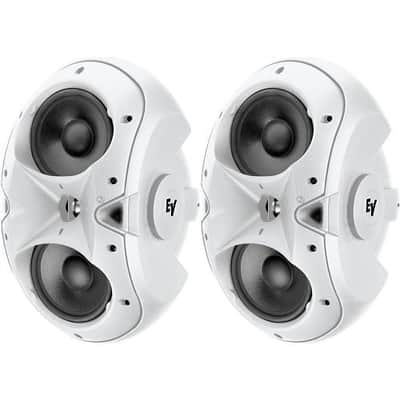 Electro-Voice EVID 6.2W With Dual 6" Woofer And 1 Titanium Tweeter - Pair (White) image 2