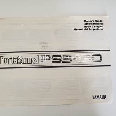 Yamaha PSS-130 - FM Keyboard - Complete Set - Manual Included - Tested image 17