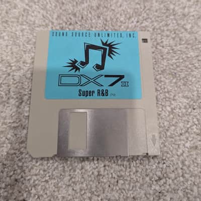 Sound Source Unlimited New Age / Super R&B disks for Yamaha DX7iiFD 1990s