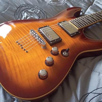 Schecter Diamond Series C-1 PLUS (C-1+) Sunburst, 2007 image 6
