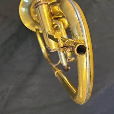 Couesnon Triebert Moderne Flugelhorn 1950s-1960s - Lacquered Brass Bild 6