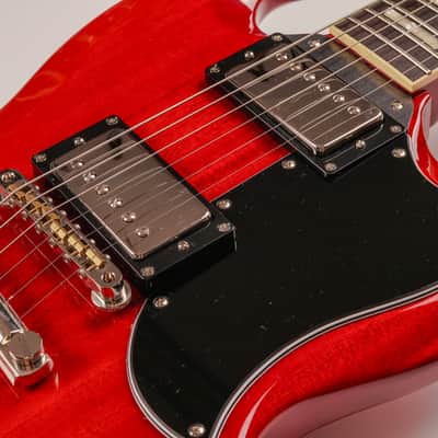 2026 Tokai SG-201 Premium Series Cherry | Honduran Mahogany | Nitro Lacquer | Long Neck Tenon | Made in Japan image 7