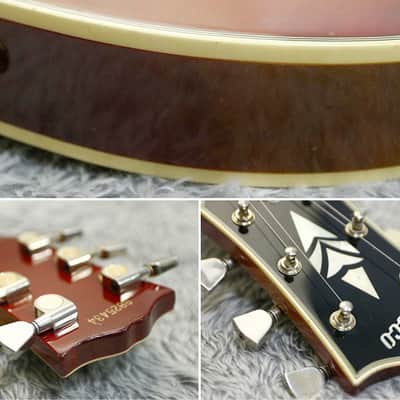 Rare model 1982 made SUPER REAL CUSTOM model EGC68-50 LP Custom Made in Japan image 13