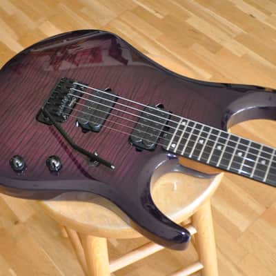 STERLING by MUSIC MAN JP150DFM PNB Purple Nebula / JP150 DiMarzio John Petrucci Signature / JP150DFM-PNB / SG67553 image 4