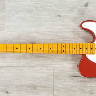 Mint Fender Stories Collection Mike Campbell Red Dog Telecaster Guitar, Maple Fretboard, Red Dog Red image 6