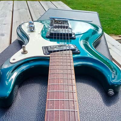 Mosrite Mark I "Ventures model" 1984 - blue ink image 5