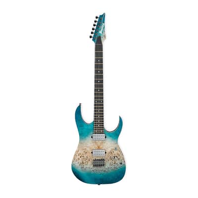 Ibanez Premium RG1121PB - Caribbean Islet Flat Finish w/Gig Bag (Display Model/Discounted) image 11