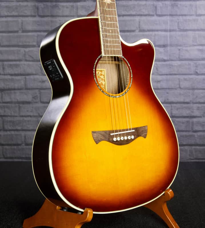Tagima Canada Series Montreal EQ Acoustic Guitar (Cherryburst) image 1