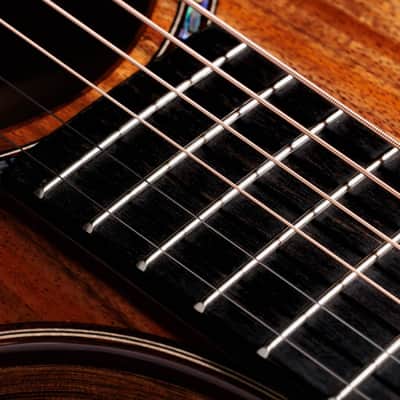 Taylor 724ce Hawaiian Koa Grand Auditorium Electro-Acoustic Guitar, Natural image 6