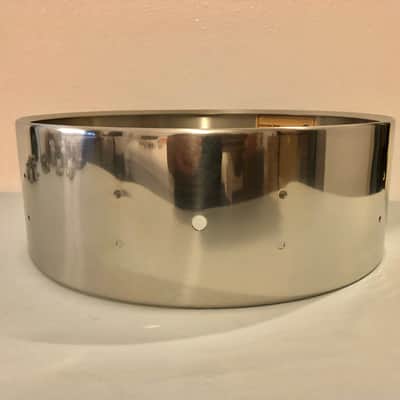 NEW DW Collector’s Series 14x5 Stainless Steel Snare Drum Shell, Workshop, 4.75 Depth image 2