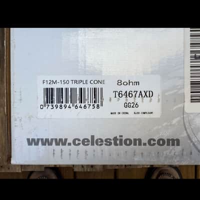 Celestion F12M-150 12" 150-Watt 8ohm Full Range Live Response Speaker 2020s - Silver image 5