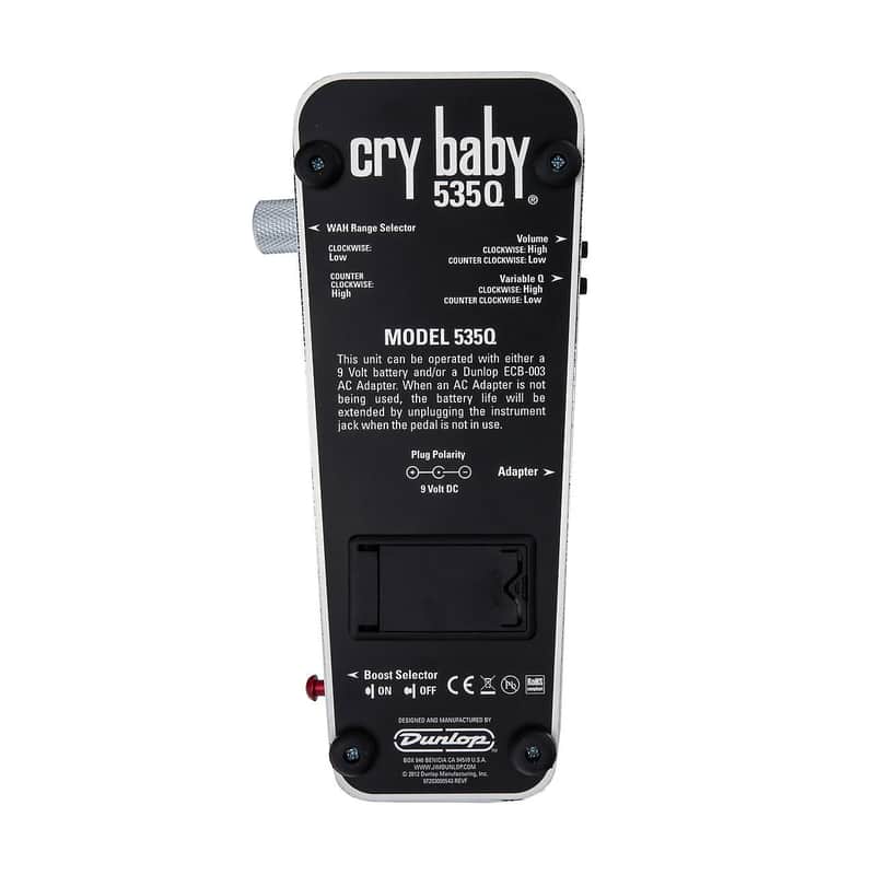 Dunlop 535QC Cry Baby Multi-Wah image 3