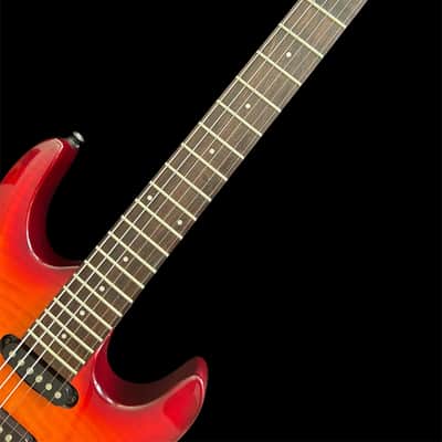 Aria Pro II MA- 28 90βs - Cherry Burst Dinky image 3
