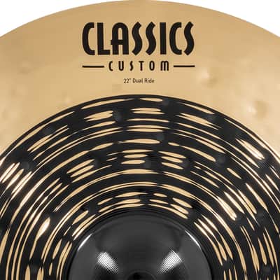 MEINL CC22DUR Classics Custom Dual Ride 22 Zoll Becken dark/brilliant image 6