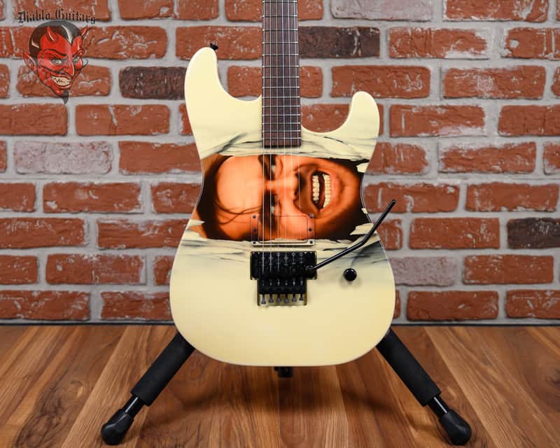 ESP M1 Custom Jack Nicholson “The Shining” Graphic 1994 w/OHSC image 1