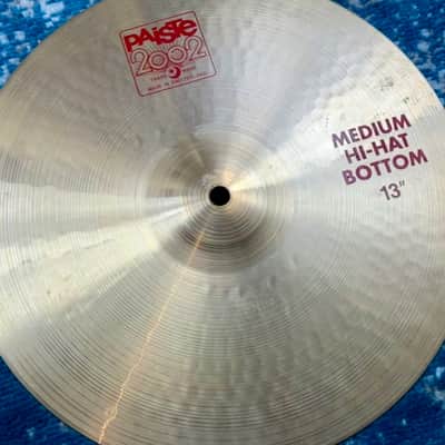 13” Paiste 2002 MEDIUM Hihats 811g 1111g image 8