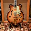 Vintage 1966 Gretsch Viking G6187 Two Tone Sunburst w/ Original Hard Case