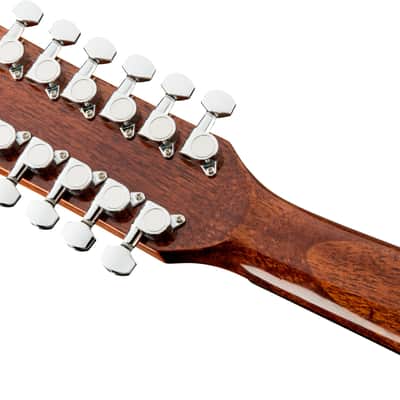 Fender CD-60SCE Dreadnought 12-string, Walnut Fingerboard, Natural image 7
