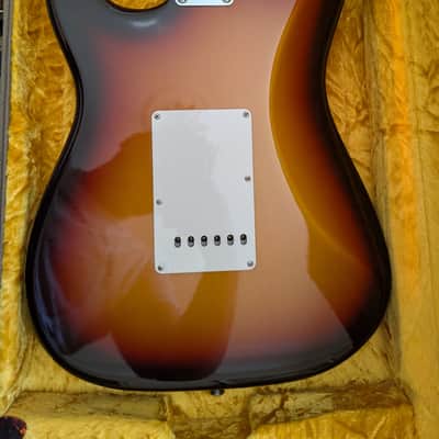 Fender Custom Shop Vintage Custom 1959 Stratocaster NOS 2018 - 3 Colour Chocolate Sunburst image 9