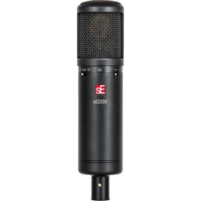 Apogee Quartet 4X8 USB Audio Interface for iPad & Mac + (2) Microphones Stand + Audio-Technica ATH-M30x Monitor Headphones (Black) + sE Electronics sE2200 Studio Condenser Cardioid Microphone with Isolation Pack + Microphone stand and Cable. image 11