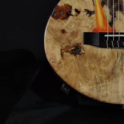 Liuteria MN Guitars Chitarra Classica Slim 2026 - Trasparente naturale image 8