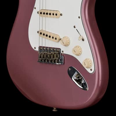 Fender Custom Shop Empire 59 Transition Stratocaster Journeyman Relic - Aged Burgundy Mist Metallic #18559 image 7