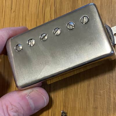 Throbak SLE-101 MXV Maximum Vintage 2020s Aged Nickel PAF for Gibson image 5
